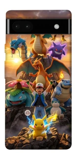 Чехол на Google Pixel 6a Pokemon фото 1 из 1