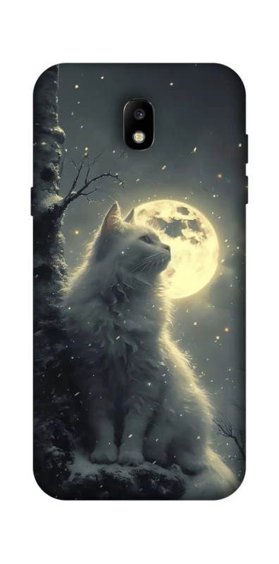 Чехол на Samsung Galaxy J5 (2017) Кот под луной фото 1 из 1