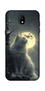 Чохол на Samsung Galaxy J5 (2017) Кіт під місяцем фото 1 з 1