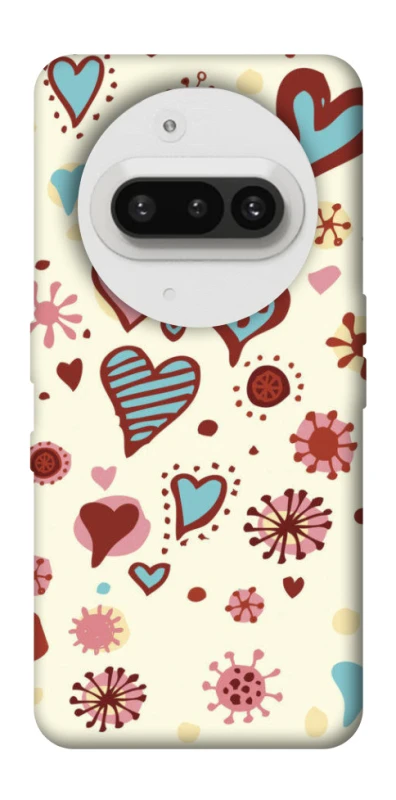Чохол на Nothing Phone (3a) Pretty hearts фото 1 з 1