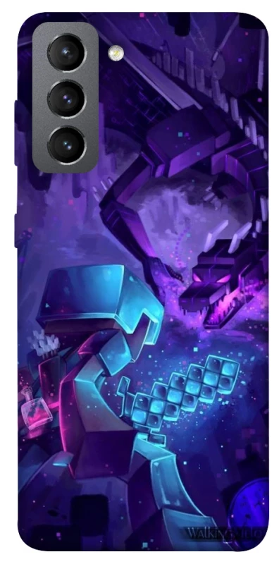 Чохол на Samsung Galaxy S21 FE Minecraft dragon фото 1 з 1