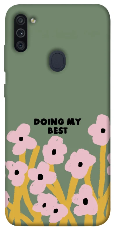 Чехол на Samsung Galaxy M11 Doing my best фото 1 из 1