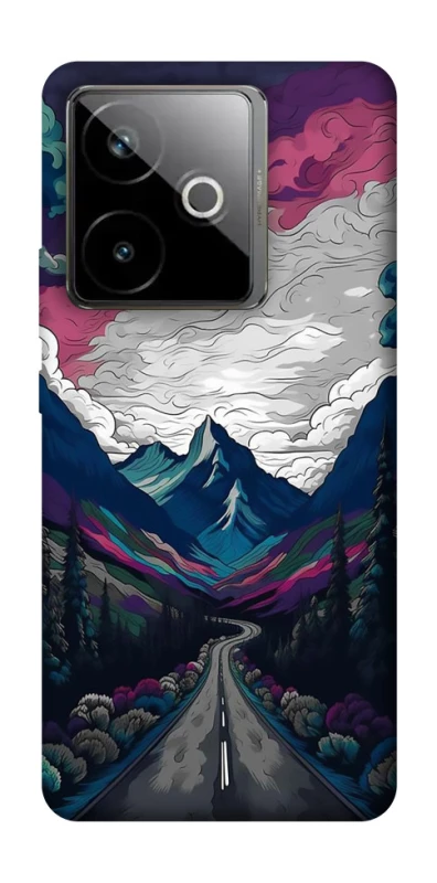 Чехол на Realme GT 7T Нарисованные горы фото 1 из 1