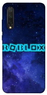 Чохол на Xiaomi Mi CC9 / Mi 9 Lite Roblox Space Logo Blue фото 1 з 1