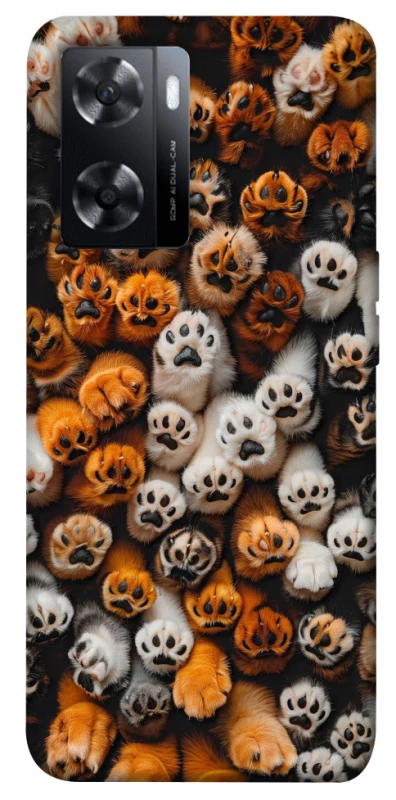 Чехол на Oppo A77s Сat paws фото 1 из 1