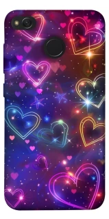 Чохол на Xiaomi Redmi 4X Drawn hearts фото 1 з 1