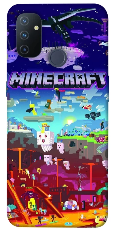 Чехол на OnePlus Nord N100 Minecraft world фото 1 из 1