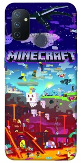 Чехол на OnePlus Nord N100 Minecraft world фото 1 из 1