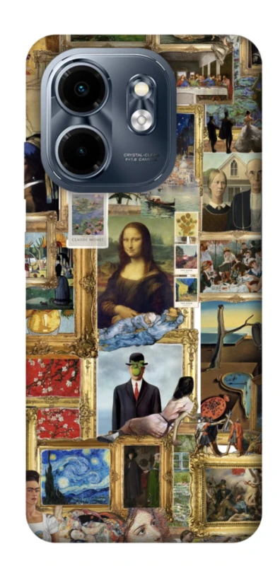 Чохол на Infinix Smart 9 4G / Hot 50i Art collage ver.9 фото 1 з 1