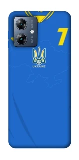 Чохол на Motorola Moto G54 Power UA-Football ver.4 фото 1 з 1