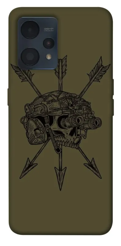 Чехол на Realme 9 4G / 9 Pro+ Mil skull фото 1 из 1