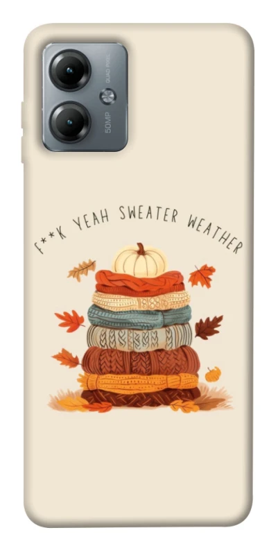 Чохол на Motorola Moto G14 Autumn vibes ver.8 фото 1 з 1