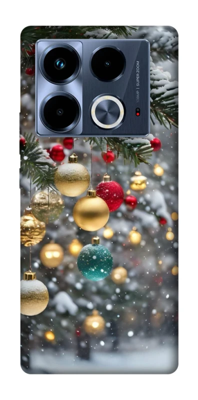 Чохол на Infinix Note 40 4G Новорічний v48 фото 1 з 1