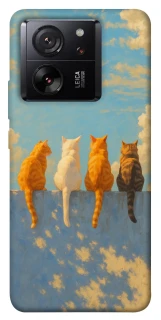 Чехол на Xiaomi 13T Pro cats on wall фото 1 Чехол на Xiaomi 13T Pro cats on wall фото 1 из 1