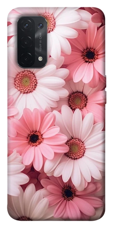 Чехол на Oppo A54 5G / A74 5G Розовые цветы v2 фото 1 из 1