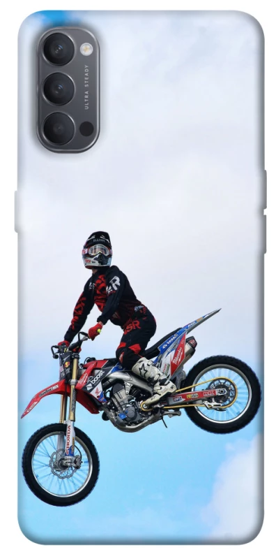 Чехол на Oppo Reno 4 Мотокросс фото 1 из 1