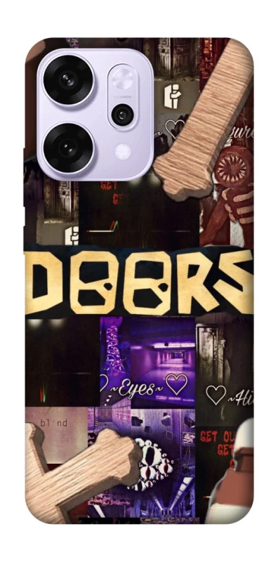 Чехол на Oppo Reno 14 Pro Roblox doors dark mode фото 1 из 1