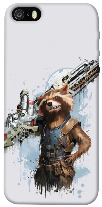 Чехол на Apple iPhone 5/5S/SE Rocket Raccoon фото 1 из 1