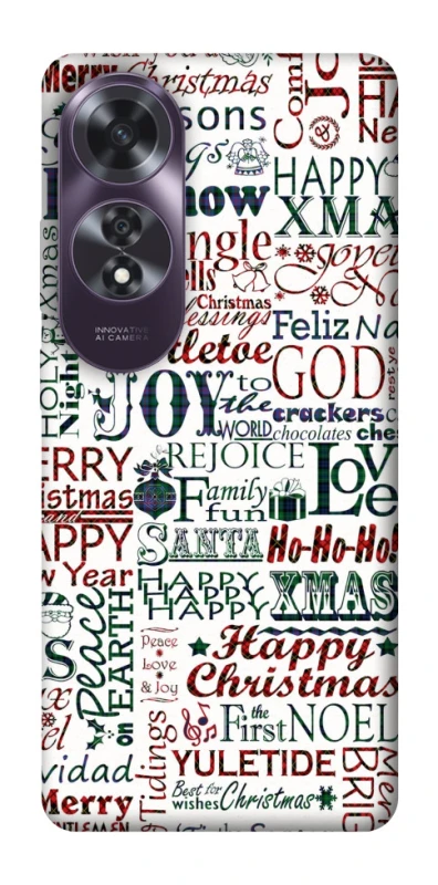 Чохол на Oppo A60 Christmas mood ver.3 фото 1 з 1