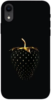 Чохол на Apple iPhone XR (6.1") Чорна полуниця фото 1 з 1