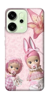 Чехол на Oppo Reno 14 Vintage Blossom Twins фото 1 из 1