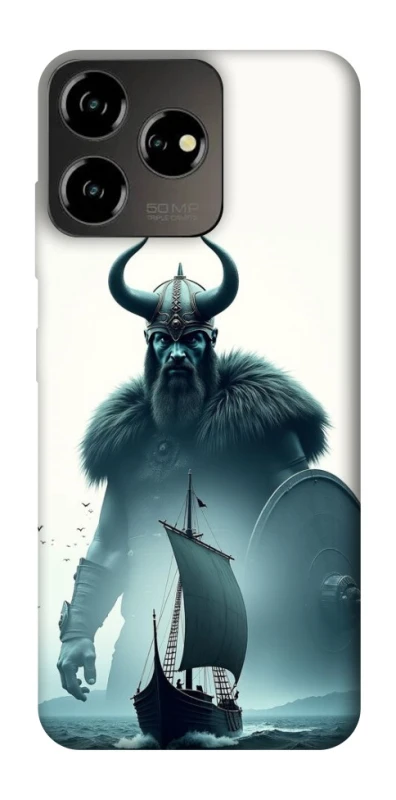 Чехол на ZTE Blade V50 Design 4G Nordic drakkar v2 фото 1 из 1