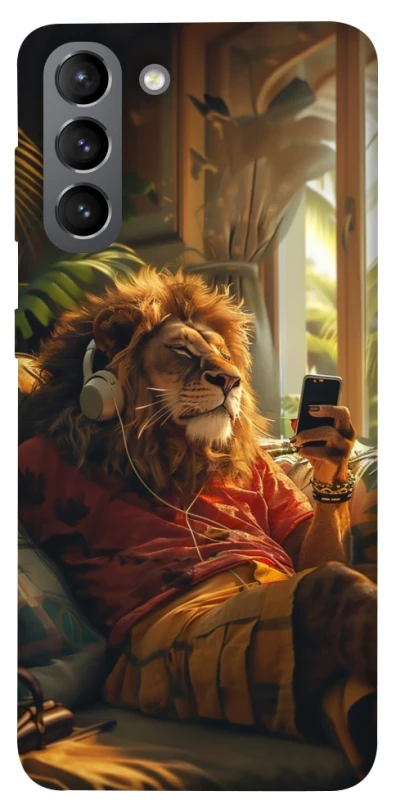 Чехол на Samsung Galaxy S21 Лев v2 фото 1 из 1