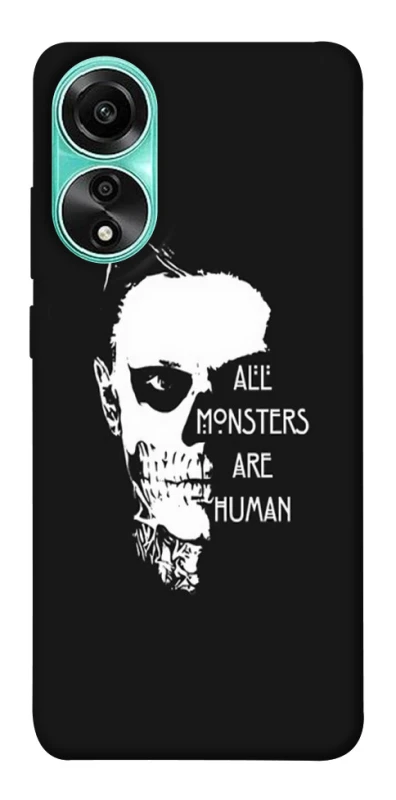 Чохол на Oppo A78 4G All Monsters are Human фото 1 з 1