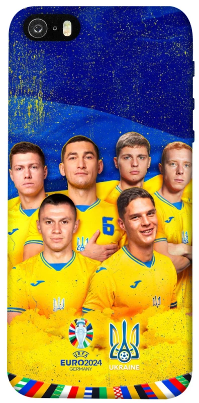 Чехол на Apple iPhone 5/5S/SE Сбоная Украины v2 фото 1 из 1