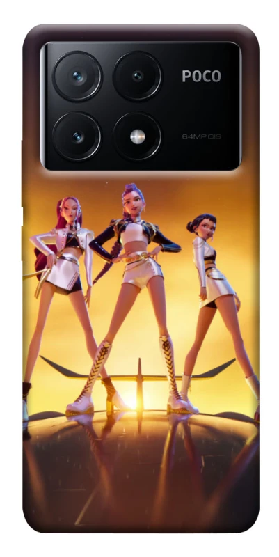 Чехол на Xiaomi Poco X6 K-Pop Demon Hunters ver.2 фото 1 из 1