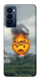 Чехол на TECNO Camon 18 Pro Moscow never sleeps ver.2 фото 1 из 1