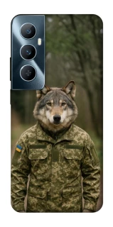 Чехол на Realme C65 4G Волк защитник фото 1 из 1