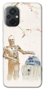 Чехол на Xiaomi Poco M5 Star Wars robots фото 1 из 1