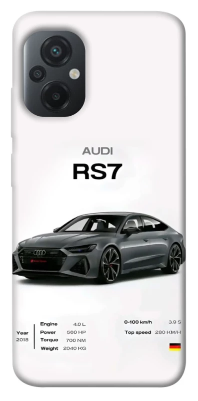 Чехол на Xiaomi Poco M5 Audi RS7 фото 1 из 1