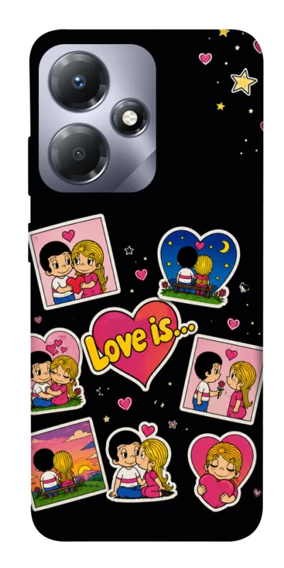 Чохол на Infinix Hot 30i Love is фото 1 з 1