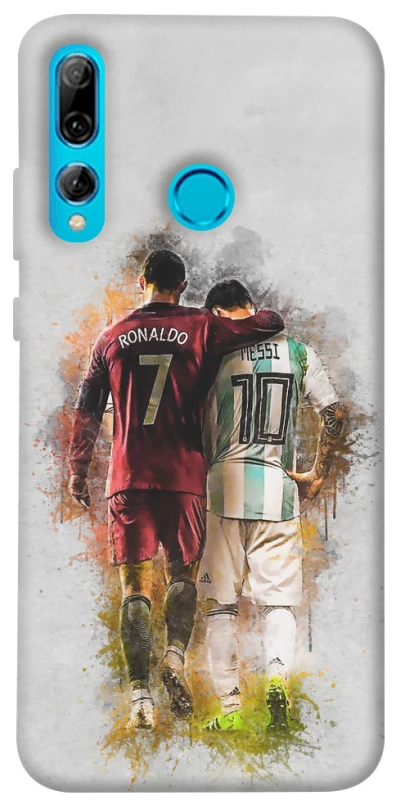 Чохол на Huawei P Smart+ 2019 Ronaldo та Messi фото 1 з 1