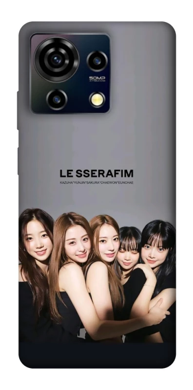 Чохол на ZTE Blade V50 Vita LE SSERAFIM v2 фото 1 з 1