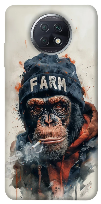 Чохол на Xiaomi Redmi Note 9 5G / Note 9T Шимпанзе v3 фото 1 з 1