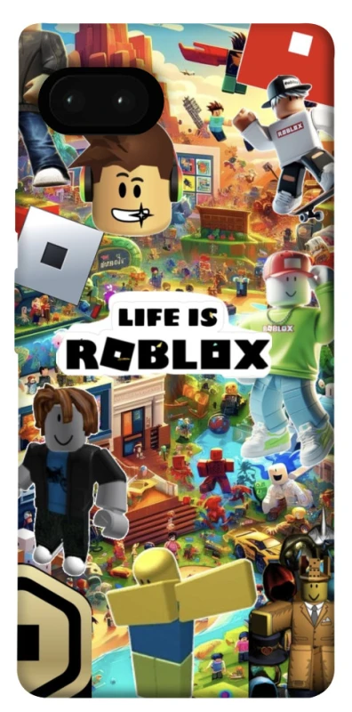 Чехол на Google Pixel 7a Life is Roblox фото 1 из 1