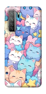 Чехол на Huawei Nova 7 SE Funny Kittens ver.3 фото 1 из 1