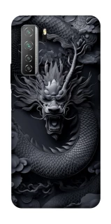 Чохол на Huawei Nova 7 SE black dragon фото 1 з 1