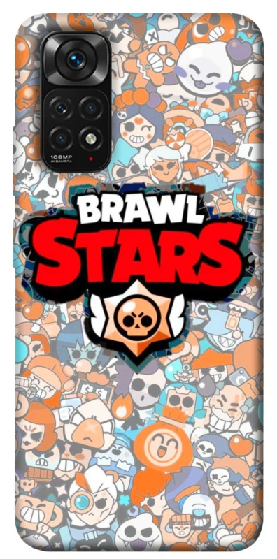 Чехол на Xiaomi Redmi Note 11 (Global) / Note 11S Brawl Stars ver.15 фото 1 из 1