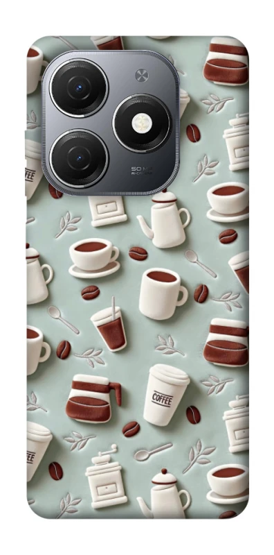 Чехол на TECNO Spark 20 Your Coffee ver.2 фото 1 из 1