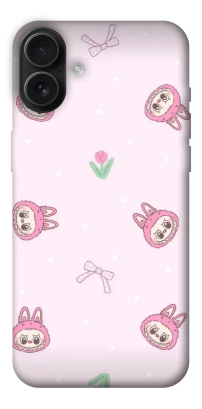 Чохол на Apple iPhone 16 Plus Labubu Flower фото 1 з 1