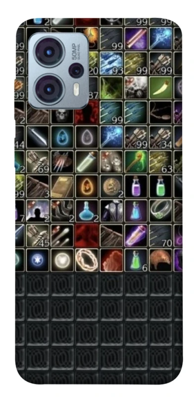 Чехол на Motorola Moto G23 Inventory menu ver.2 фото 1 из 1