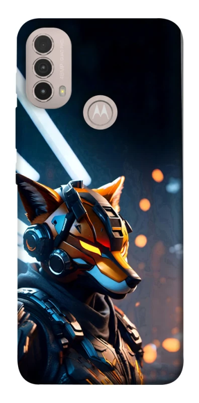 Чохол на Motorola Moto E40 Cyber ​​Fox фото 1 з 1