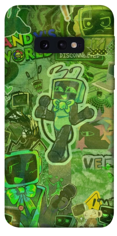 Чохол на Samsung Galaxy S10e Dandysworld tv green theme фото 1 з 1