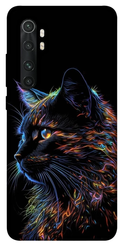 Чохол на Xiaomi Mi Note 10 Lite Чорний кіт фото 1 з 1