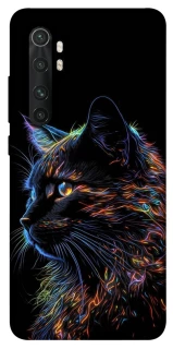 Чехол на Xiaomi Mi Note 10 Lite Черный кот фото 1 из 1