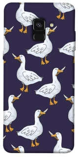 Чохол на Samsung A530 Galaxy A8 (2018) Гуси з претензією фото 1 з 1